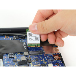 Замена беспроводной карты Dell XPS 13 9350